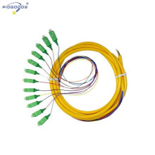 6/12cores bunched fiber optic patch cord and pigtails, bunched optic fiber patch cord